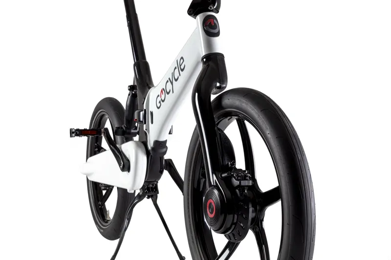 Gocycle G4i Electric Folding Bike 2022 in White -7